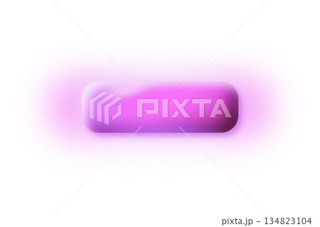 光る紫色の操作ボタン 134823104