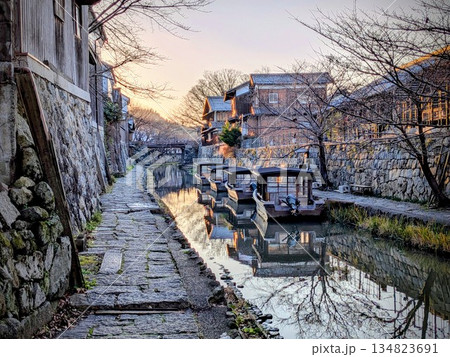 夕方の八幡堀　251229 134823691