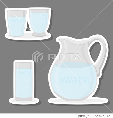 Various sweet tasty natural water 134823952
