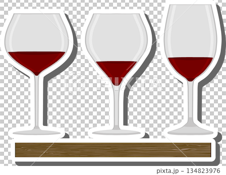 Various sweet tasty natural wine 134823976