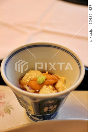 日本料理 湯葉のウニ添え 日本料理 湯葉のウニ添え 134824427
