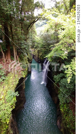 高千穂峡と真名井の滝 高千穂峡と真名井の滝 134826203