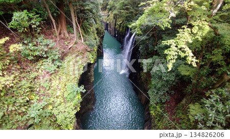高千穂峡と真名井の滝 134826206