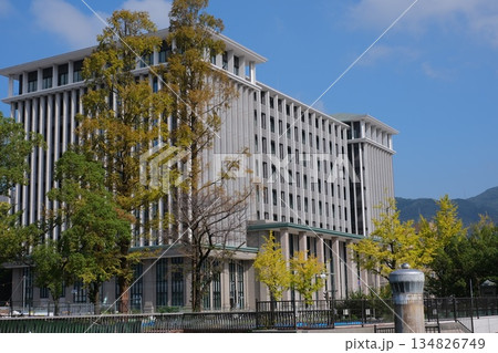 呉市役所建物の景色 134826749