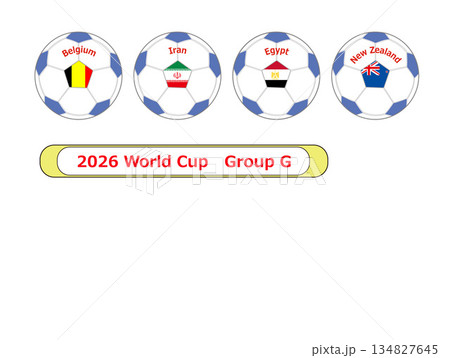 2026ワールドカップ グループG 2026ワールドカップ グループG 134827645