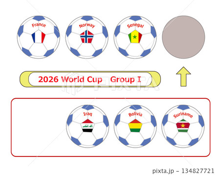 2026ワールドカップ　グループI 134827721