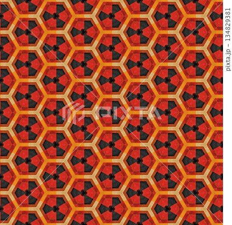 abstract geometric seamless pattern background, repeatable motif for fabric and wallpaper design illustration abstract geometric seamless pattern background, repeatable motif for fabric and wallpaper design illustration 134829381