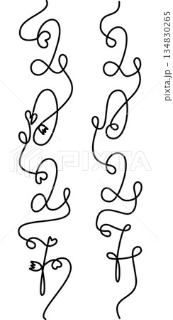 2027 Hand drawn Vertical New Year Date with heart, tulip or loop decor One Continuous line Design Set. Isolated Vector illustration New Year Greeting Thematic Cards Sale Materials Print or media post 2027 Hand drawn Vertical New Year Date with heart, tulip or loop decor One Continuous line Design Set. Isolated Vector illustration New Year Greeting Thematic Cards Sale Materials Print or media post 134830265