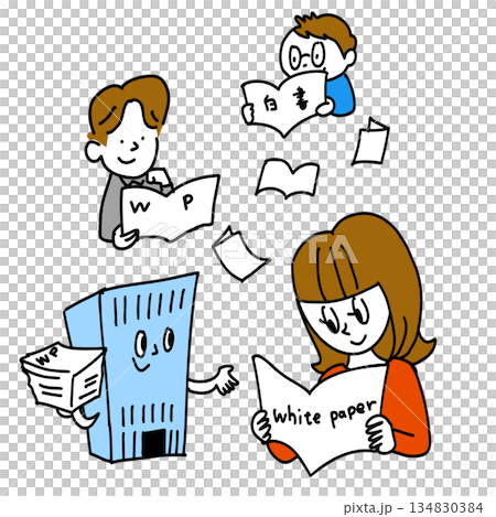 Read company white papers carefully 134830384