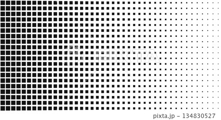 Squared halftone background. Check dot faded...のイラスト素材 [134830527] - PIXTA