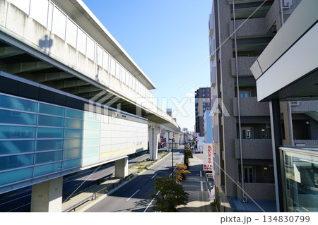 足立区谷在家駅の道路 134830799