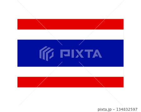 タイの国旗のイラスト素材2 134832597
