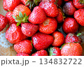 Fresh red strawberries for a healthy diet, Strawberries, photography. High quality photo 134832722