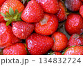 Fresh red strawberries for a healthy diet, Strawberries, photography. High quality photo 134832724