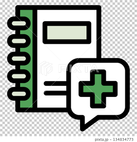 插圖圖示素材：醫療文件226 134834773