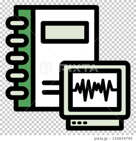 插圖圖示素材:醫療文件249 插圖圖示素材:醫療文件249 134834795