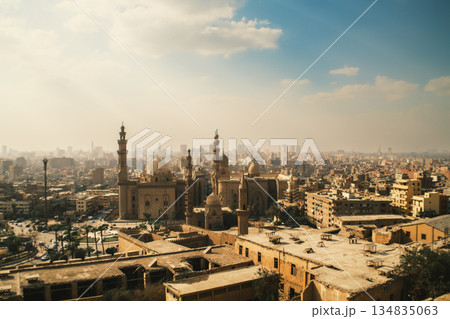 Egypt Cityscape On A Sunny Morning  134835063