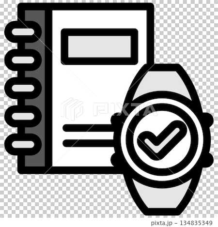 Illustration icon material: Smartwatch sports file 330 Illustration icon material: Smartwatch sports file 330 134835349
