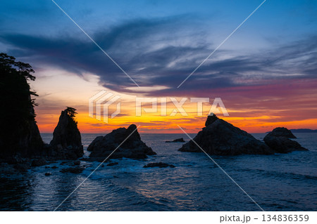 笹川流れ・夕景 笹川流れ・夕景 134836359