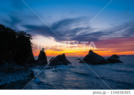 笹川流れ・夕景 笹川流れ・夕景 134836365
