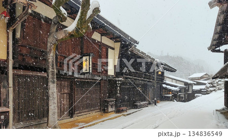 妻籠宿（冬） 134836549