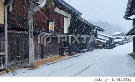 妻籠宿（冬） 134836552