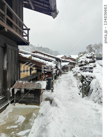 妻籠宿（冬） 134836663