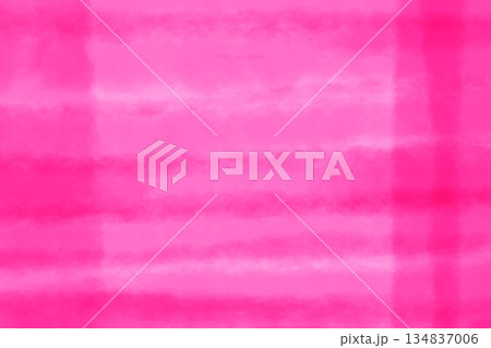 イラスト素材: 抽象画ピンク背景（横） 134837006