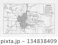 古地図　1926年の奈良市 134838409