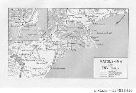 古地図　1926年の松島 134838410
