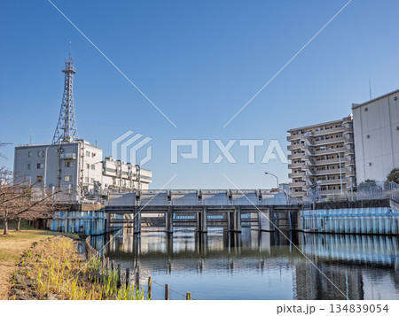 木下川排水機場(東京都江戸川区) 木下川排水機場(東京都江戸川区) 134839054