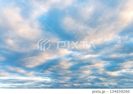 Sky and cloud formation. Weather cloudscape. Sky filled with cloud. Overcast scene. Cloudy sky view. Cloud drifting. Cloudy atmospheric backdrop. Morning sky with cloud. Bright clouds Sky and cloud formation. Weather cloudscape. Sky filled with cloud. Overcast scene. Cloudy sky view. Cloud drifting. Cloudy atmospheric backdrop. Morning sky with cloud. Bright clouds 134839260