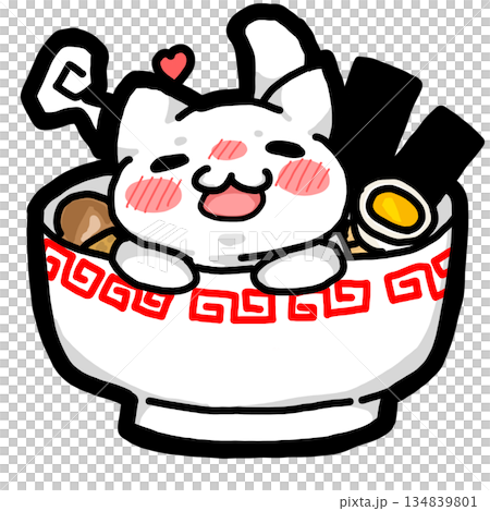 Ramen Cat Ramen Cat 134839801