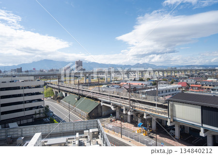 電車の線路 電車の線路 134840212