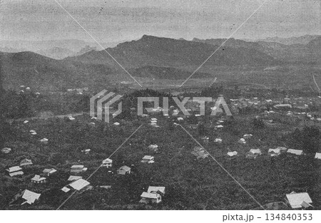 古写真　1926年　長野県　軽井沢の別荘地 134840353
