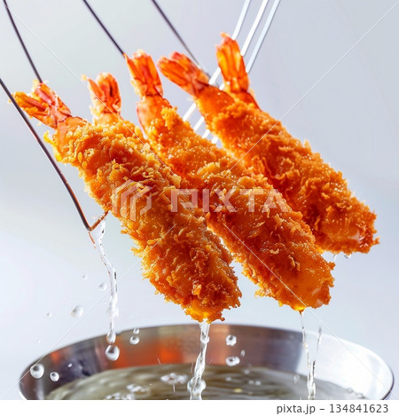 エビフライ　揚げたて 134841623