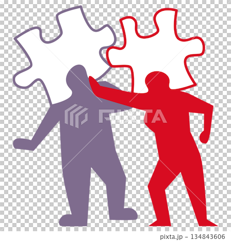 相性の悪いカップル 134843606