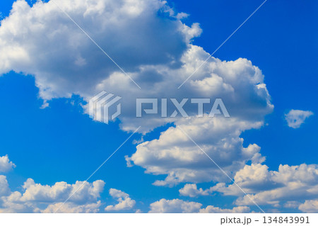 White clouds in blue sky White clouds in blue sky 134843991