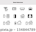 スマートホームのアイコンセット 134844789
