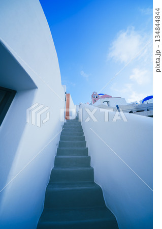 ギリシャのサントリーニの美しい風景 ギリシャのサントリーニの美しい風景 134844844