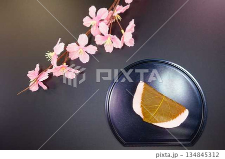 桜餅 さくら餅 さくらもち 桜餅 さくら餅 さくらもち 134845312