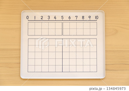 小学校の算数セットのトレー 小学校の算数セットのトレー 134845973