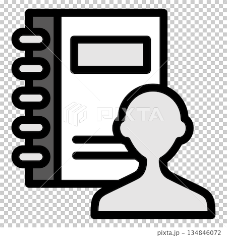 Illustration icon material: Human File 025 Illustration icon material: Human File 025 134846072