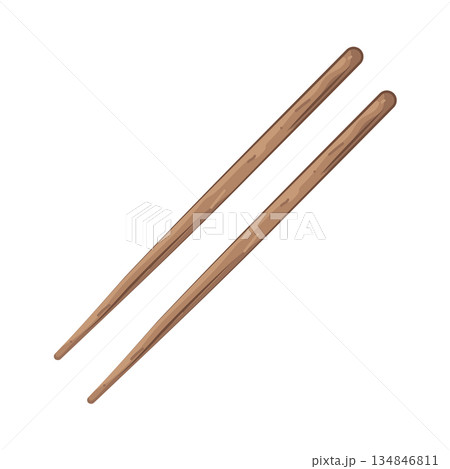 Illustration of drumstick Illustration of drumstick 134846811