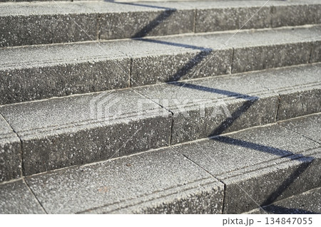 階段 公園 施設 シンプル 素材 134847055