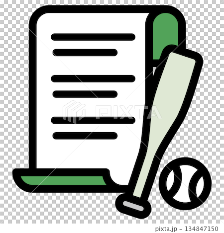 插圖圖示素材集:棒球運動檔案 300 插圖圖示素材集:棒球運動檔案 300 134847150