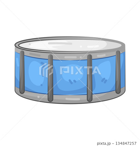 Illustration of drum 134847257