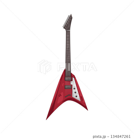 Illustration of electric guitar Illustration of electric guitar 134847261