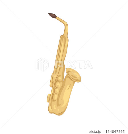 Illustration of saxophone Illustration of saxophone 134847265
