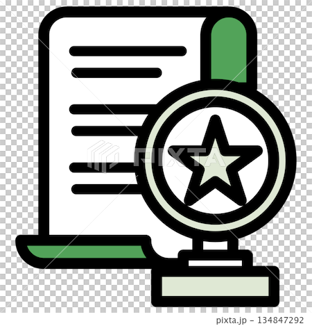 Illustration icon material: Medal sports file 330 Illustration icon material: Medal sports file 330 134847292